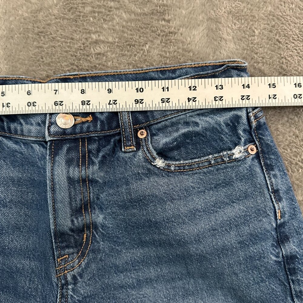 American Eagle Barrel Leg Jeans Women's size 0 Short 0S S - Picture 6 of 9